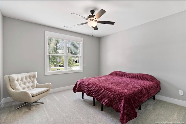 232 Captain Hbr, Sanford, NC 27332 - bedroom with carpet floors and ceiling fan