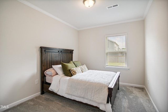 4805 Ozark St, Fuquay Varina, NC 27526 - carpeted bedroom with crown molding and baseboards