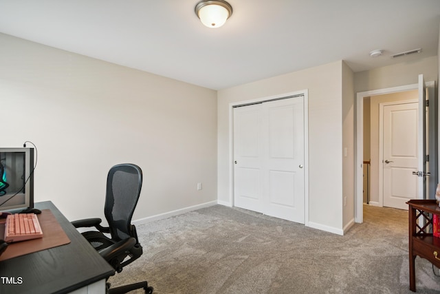 4805 Ozark St, Fuquay Varina, NC 27526 - office featuring carpet flooring and baseboards