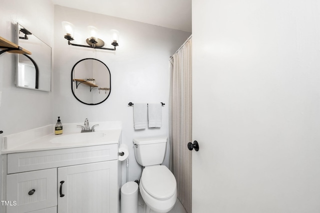 5203 Shady Bluff St, Durham, NC 27704 - bathroom featuring vanity and toilet