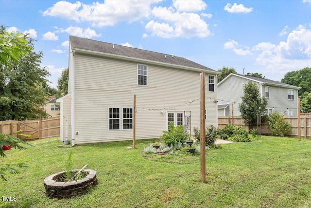1643 Southcross St, Fuquay Varina, NC 27526 - back of property featuring a fenced backyard
