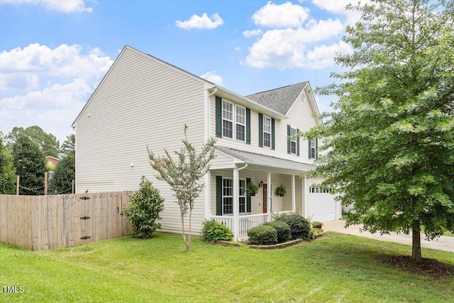 1643 Southcross St, Fuquay Varina, NC 27526 - view of front of home featuring covered porch and driveway