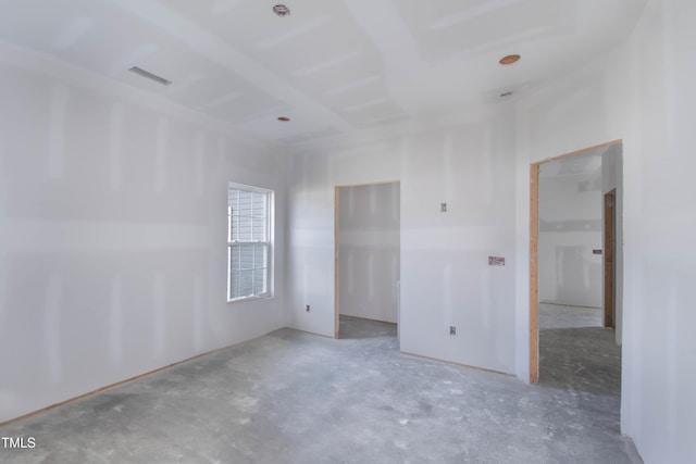 90 Miry Creek Ln, Clinton, NC 28328 - spare room with unfinished concrete flooring