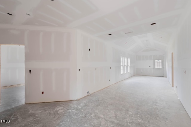 90 Miry Creek Ln, Clinton, NC 28328 - spare room with lofted ceiling