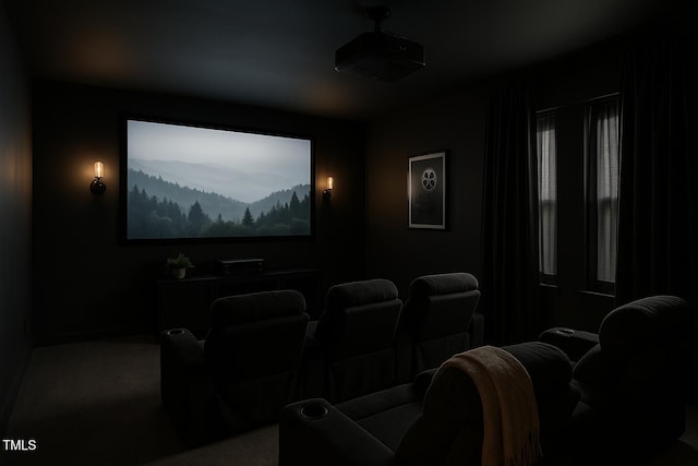 815 Harmony Ranch Ln, Franklinton, NC 27525 - view of carpeted cinema