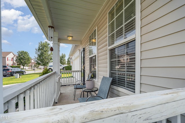 2486 Ingleside Dr, High Point, NC 27265 - porch with a residential view
