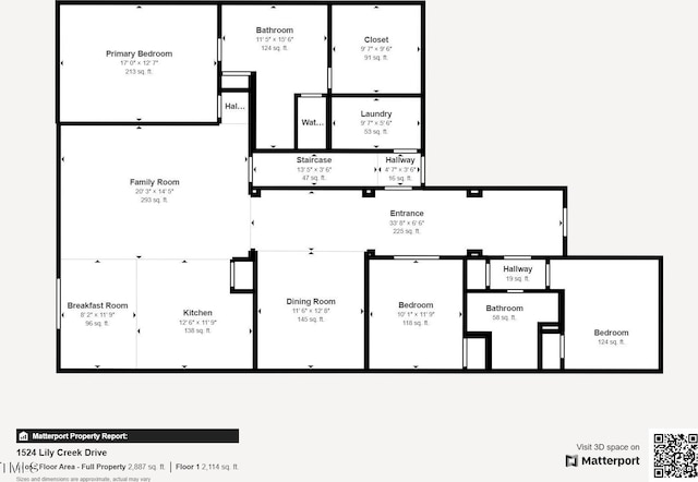 1524 Lily Creek Dr, Cary, NC 27518 - view of home floor plan