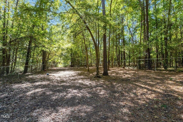 4201 Pin Oak Dr, Durham, NC 27707 - view of tree filled area
