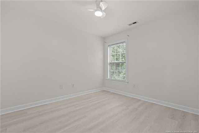 297 Colonist Pl, Cameron, NC 28326 - spare room with light wood-type flooring and ceiling fan