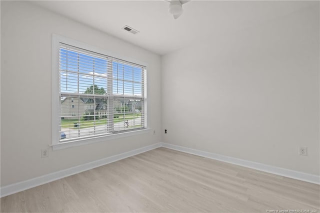 297 Colonist Pl, Cameron, NC 28326 - spare room with light wood-type flooring and a ceiling fan