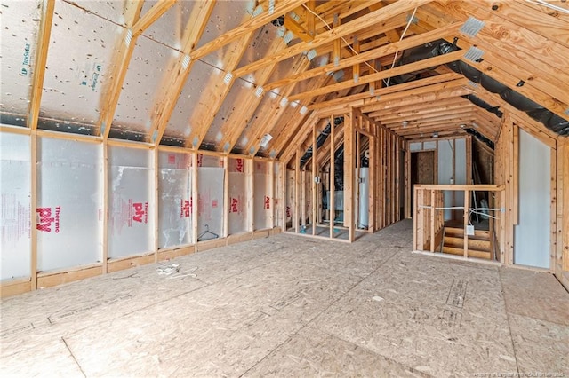 297 Colonist Pl, Cameron, NC 28326 - unfinished attic featuring gas water heater