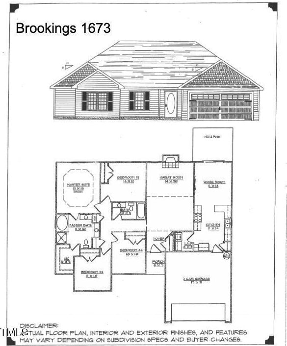 100 Nova Pl, Pikeville, NC 27863 - view of room layout