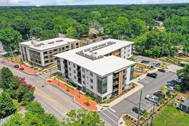 105 Chatham Walk Ln Unit 208, Cary, NC 27511 - drone / aerial view of a forest