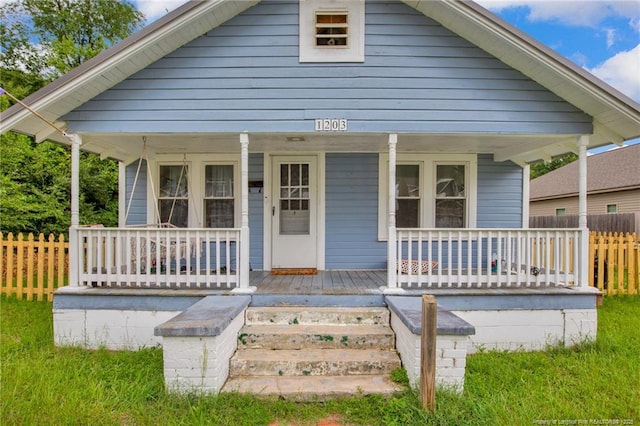 1203 Simpson St, Fayetteville, NC 28305 - bungalow with a porch