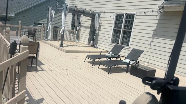 2301 Laurel Valley Way, Raleigh, NC 27604 - deck with a pergola