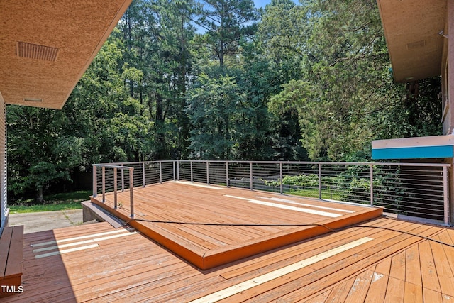 115 Ashworth Dr, Durham, NC 27707 - view of wooden deck
