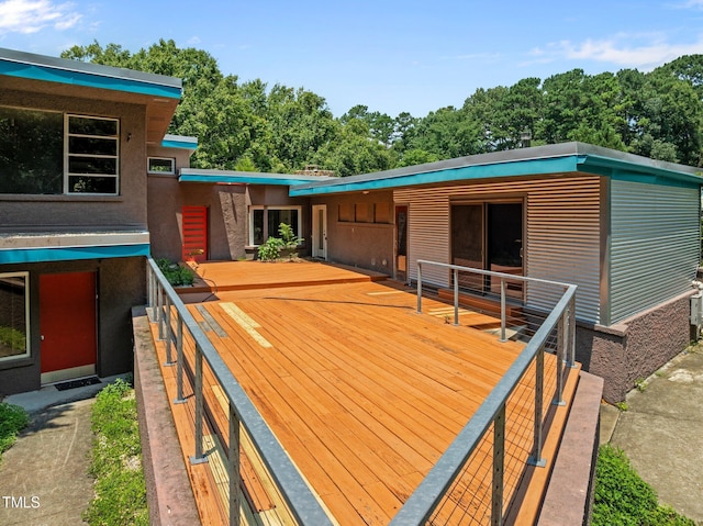 115 Ashworth Dr, Durham, NC 27707 - view of wooden deck