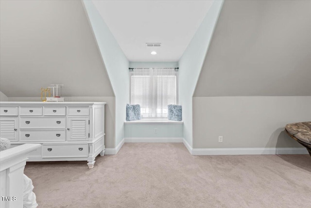 2011 Gibsonville Ossipee Rd, Elon, NC 27244 - bedroom with light colored carpet and lofted ceiling