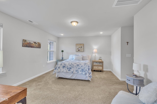 110 Gilder Woods Dr, Garner, NC 27529 - bedroom with carpet and recessed lighting