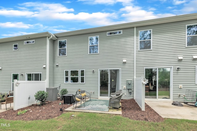 110 Gilder Woods Dr, Garner, NC 27529 - back of house with a patio