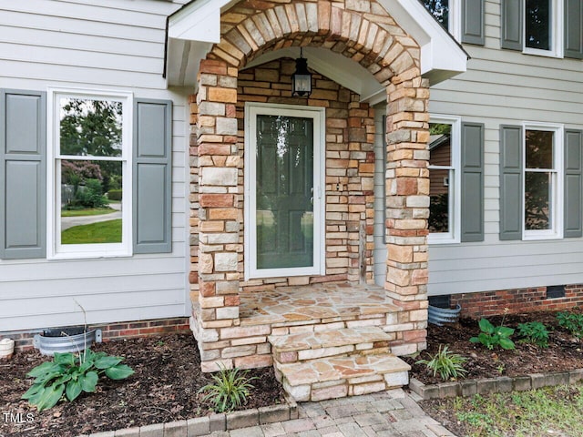 3525 Lytham Pl, Raleigh, NC 27604 - entrance to property featuring crawl space