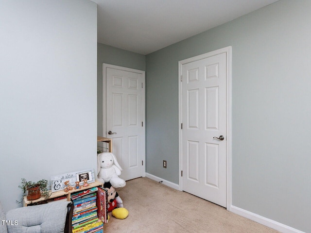 3525 Lytham Pl, Raleigh, NC 27604 - rec room with carpet floors and baseboards