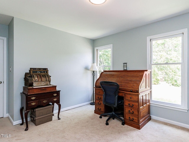 3525 Lytham Pl, Raleigh, NC 27604 - carpeted office featuring healthy amount of natural light