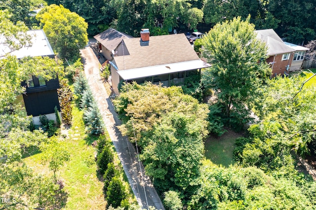 1228 Marshall St, Raleigh, NC 27604 - view from above of property