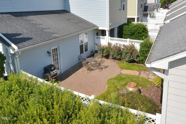 1079 Perdue Dr, Chapel Hill, NC 27517 - view of yard featuring a patio area