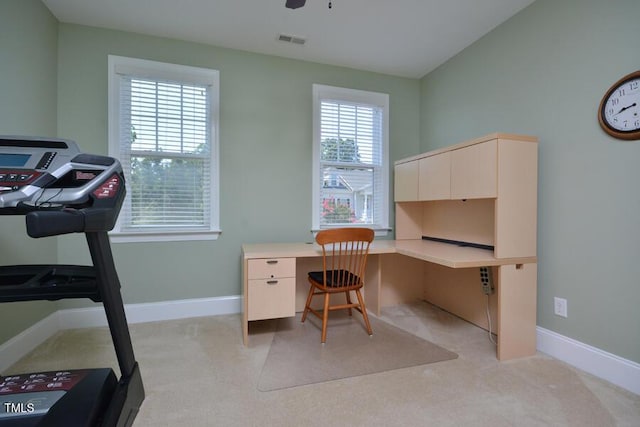 1079 Perdue Dr, Chapel Hill, NC 27517 - home office with light carpet