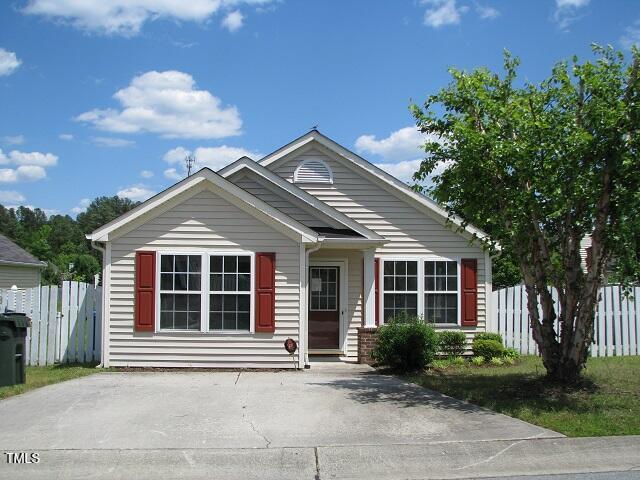 4419 Nightfall Ct, Durham, NC 27713 - view of front of home featuring driveway