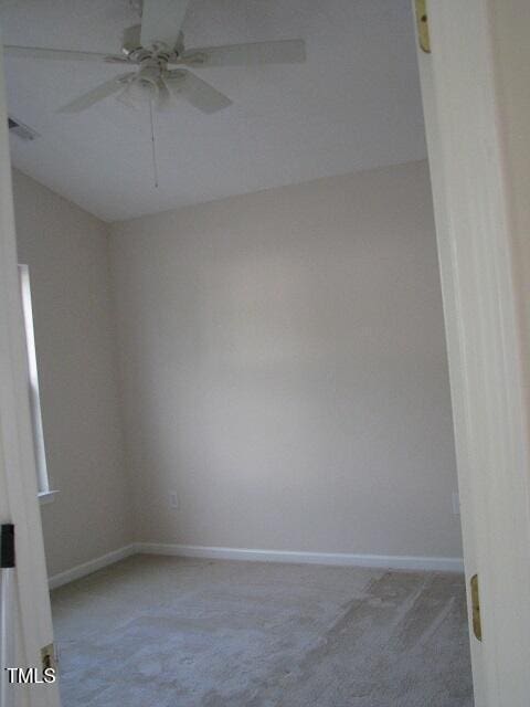 4419 Nightfall Ct, Durham, NC 27713 - empty room with carpet and a ceiling fan
