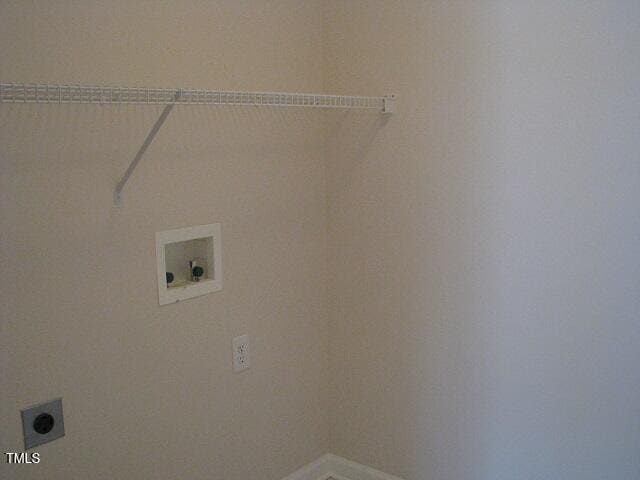 4419 Nightfall Ct, Durham, NC 27713 - laundry area with hookup for an electric dryer and hookup for a washing machine