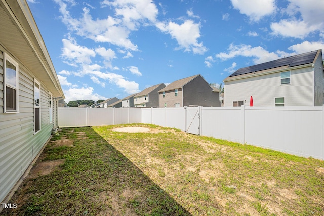 757 Frosty Way, Zebulon, NC 27597 - fenced backyard featuring a residential view