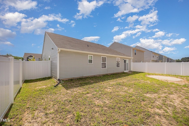 757 Frosty Way, Zebulon, NC 27597 - back of house featuring a fenced backyard