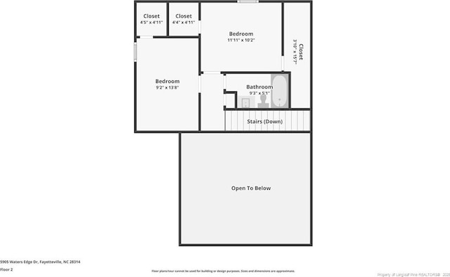 5905 Waters Edge Dr, Fayetteville, NC 28314 - view of home floor plan