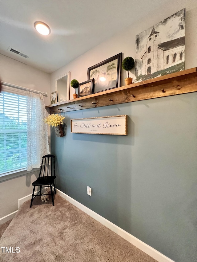1925 Bright Kannon Way, Wendell, NC 27591 - sitting room with baseboards and carpet floors
