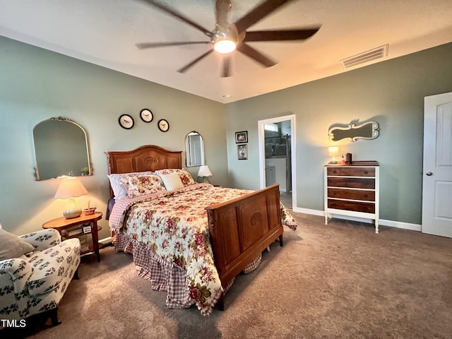 1925 Bright Kannon Way, Wendell, NC 27591 - carpeted bedroom featuring a ceiling fan and baseboards