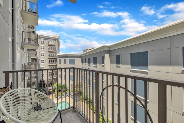 222 Glenwood Ave # 416, Raleigh, NC 27603 - view of balcony