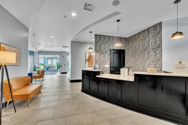 222 Glenwood Ave # 416, Raleigh, NC 27603 - reception featuring arched walkways and recessed lighting