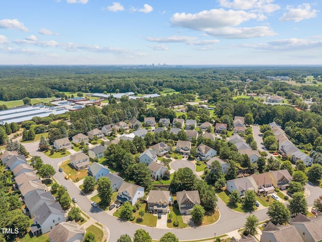 2505 Goldeneye Ct, Raleigh, NC 27606 - aerial perspective of suburban area