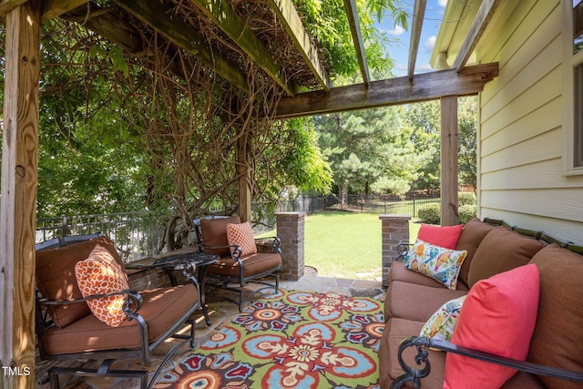 2505 Goldeneye Ct, Raleigh, NC 27606 - view of fenced backyard