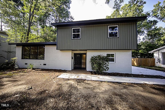 2309 Bertie Dr, Raleigh, NC 27610 - view of front facade featuring brick siding