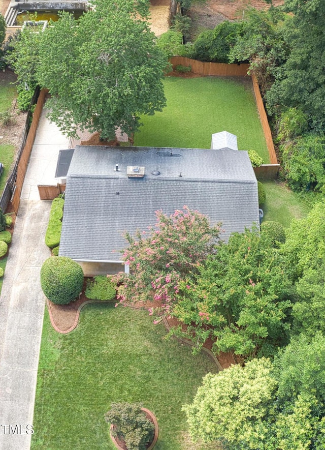 503 N Glen Dr, Raleigh, NC 27609 - aerial view of property and surrounding area