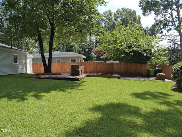 503 N Glen Dr, Raleigh, NC 27609 - view of fenced backyard