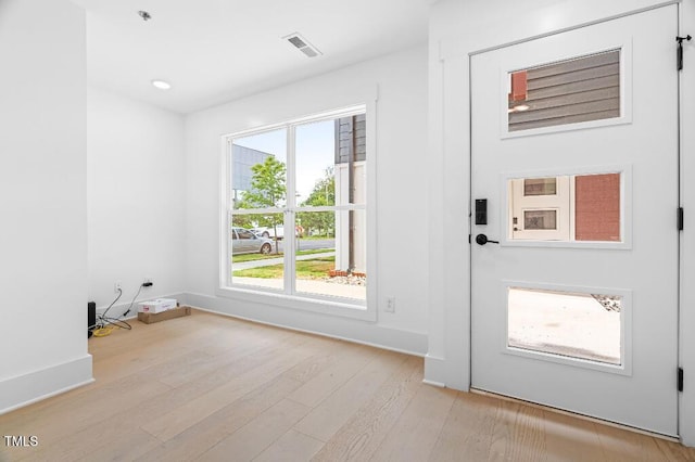 2 Seawell Ave Unit 101, Raleigh, NC 27601 - foyer with light wood-style flooring and healthy amount of natural light