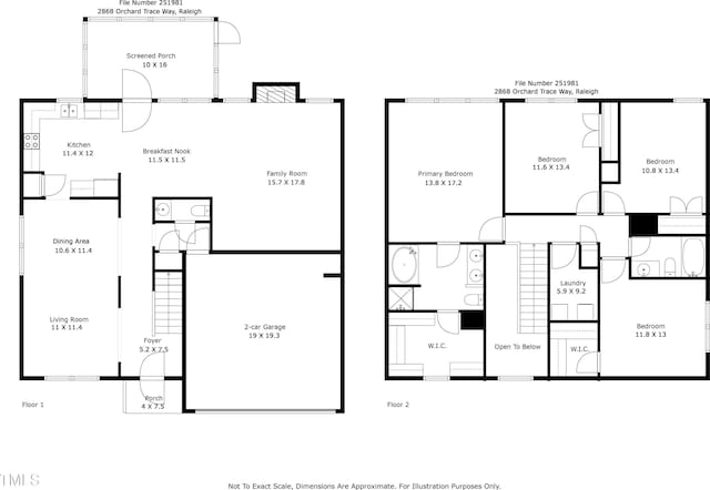 2868 Orchard Trace Way, Raleigh, NC 27610 - photo 13