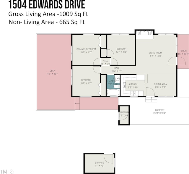 1504 Edwards Dr, Chapel Hill, NC 27516 - photo 26