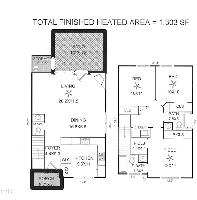 311 Center Heights Ct, Apex, NC 27502 - photo 3