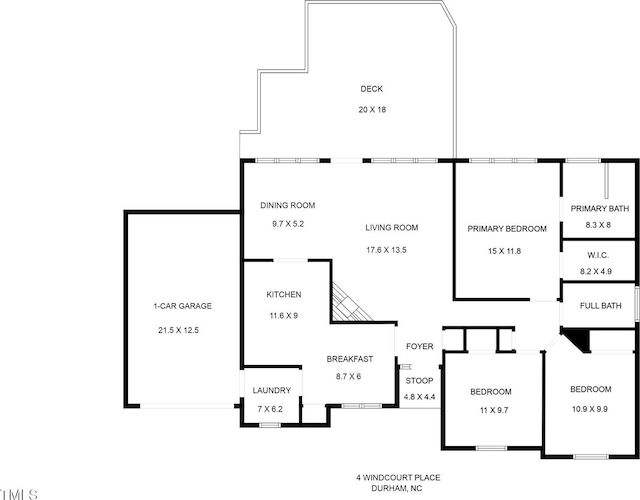 4 Windcourt Pl, Durham, NC 27713 - photo 28